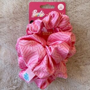 NWT Barbie x Glov Satin Scrunchies 3 Pack Hot Pink